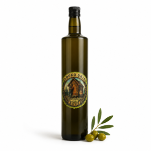 Aduko Ūkis AOVE pirmo šalto spaudimo nefiltruotas alyvuogių aliejus 0.5l butelis