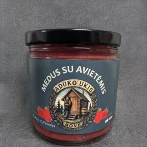 Aduko Ukio medus su liofilizuotomis avietėmis