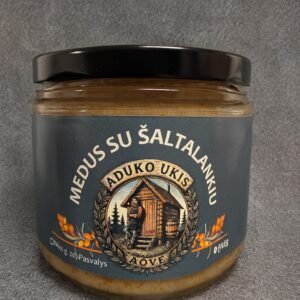 Aduko Ukio medus su liofilizuotu šaltalankiu