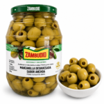 Olīvas bez kauliņiem anšovu garšas marinādē
