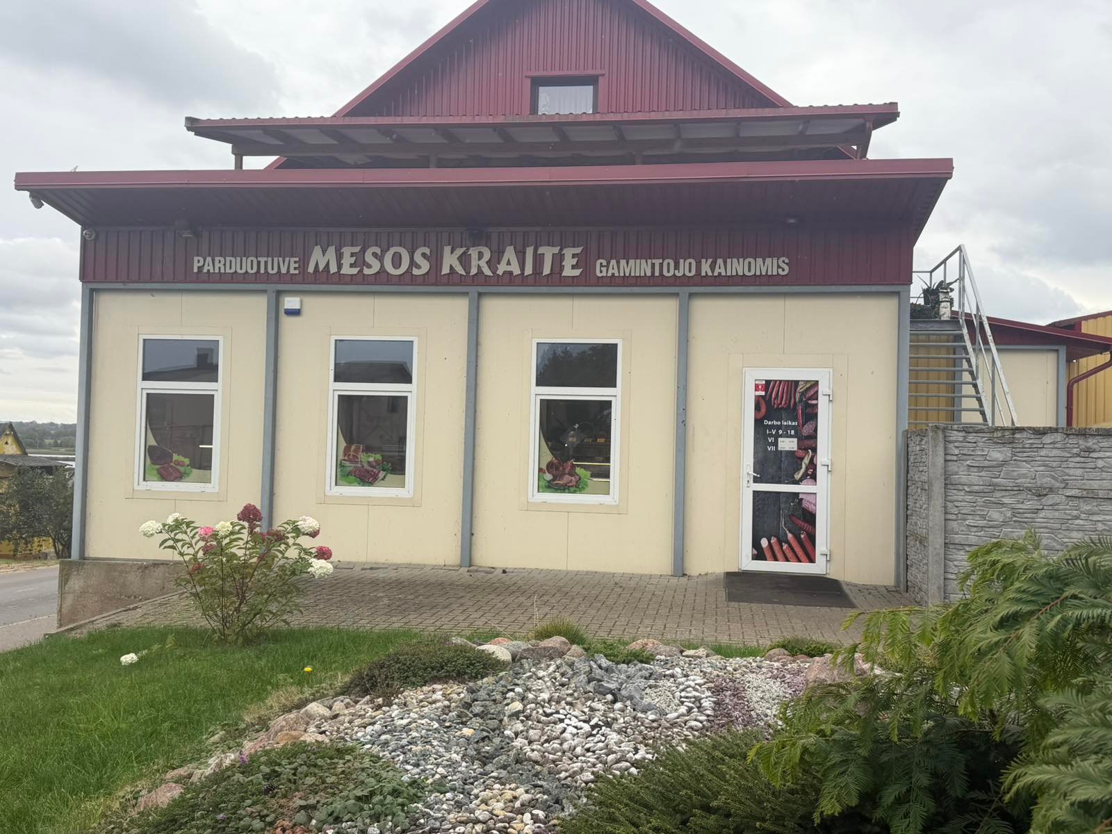 Parduotuvė „Mėsos kraitė“, Žvejų g. 30, Išlaužas