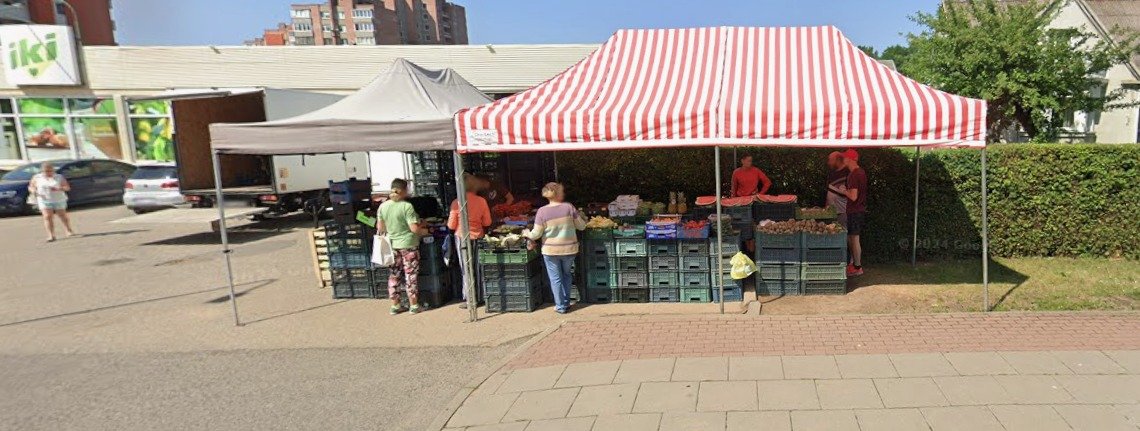 Parduotuvė „Daržovių turgelis“, Kretingos g. 85, Klaipėda