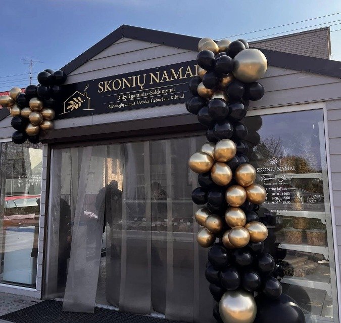 Parduotuvė „Skonių namai“, Vytauto g. 188, Teleičiai